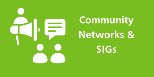 Community Networks & SIG’s (1)