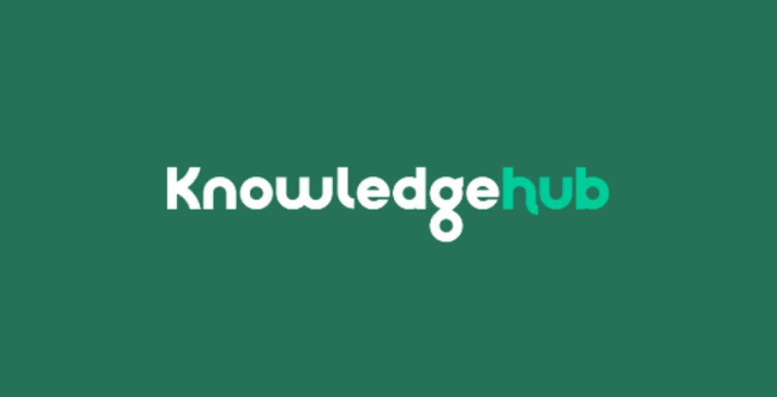 Knowledge Hub green full logo
